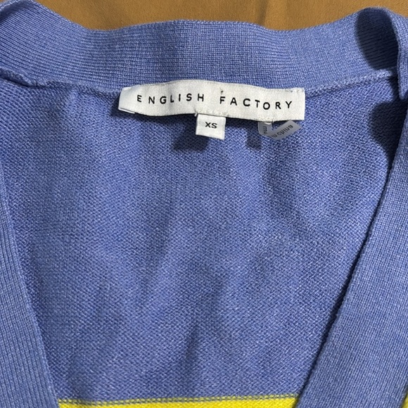English Factory Wiman’s Multicolor Striped Cardigan - Picture 5 of 12